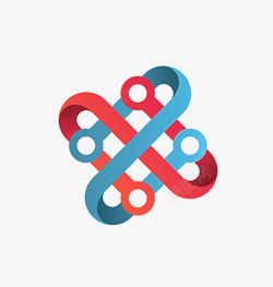 线性圆点立体科技图案图标高清图片