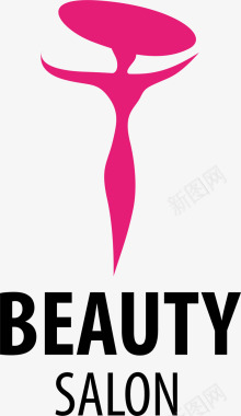 女性美容logo图标图标