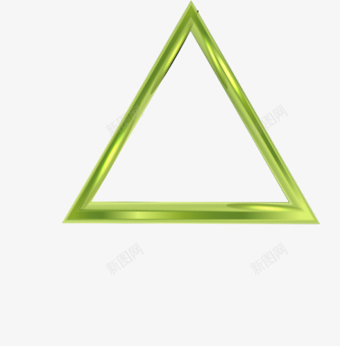 漂亮的绿色的质感三角体png免抠素材_新图网 https://ixintu.com PPT元素 三角体 分类标签 商业 时尚 标签 立体 精致 绿色的三角形 质感
