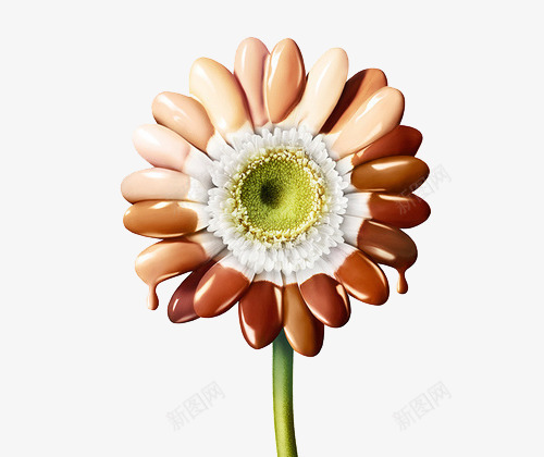 膏体花朵png免抠素材_新图网 https://ixintu.com BB霜 CC霜 化妆 化妆品 彩妆 花儿