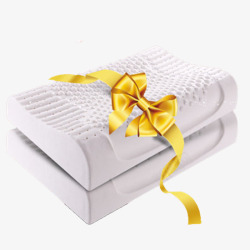 乳胶枕促销两个乳胶枕高清图片