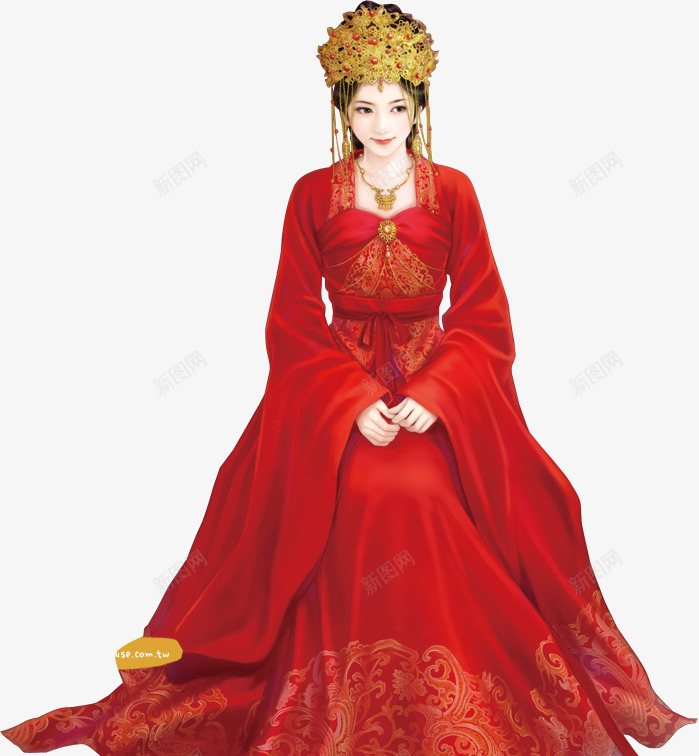 古典美人png免抠素材_新图网 https://ixintu.com 中国风 人像 古典 美人 美女