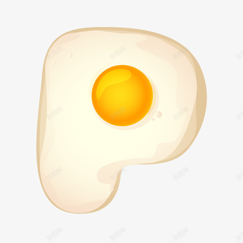 手绘的荷包蛋效果图png免抠素材_新图网 https://ixintu.com 免抠图 效果图 荷包蛋 装饰图 装饰画 食物 鸡蛋
