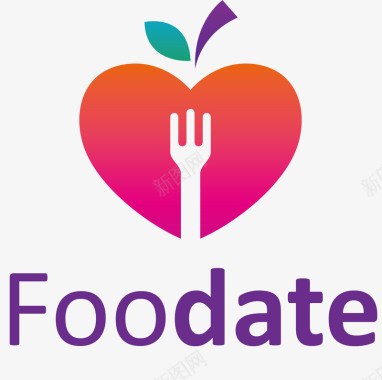 苹果中式餐饮logo矢量图图标图标