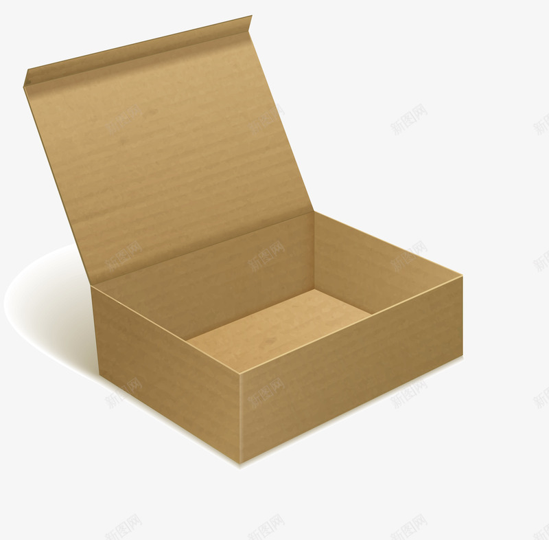 长形盒子png免抠素材_新图网 https://ixintu.com PNG免抠图 PNG免抠图下载 包装 打包 打开 盒子 纸盒