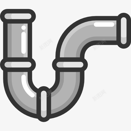 管图标png_新图网 https://ixintu.com 家具 家用 家电修理 工具 建筑 建设 改进 水暖 管 管道