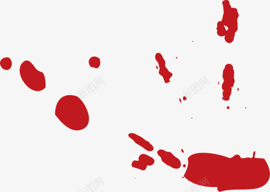 点状血液图标图标