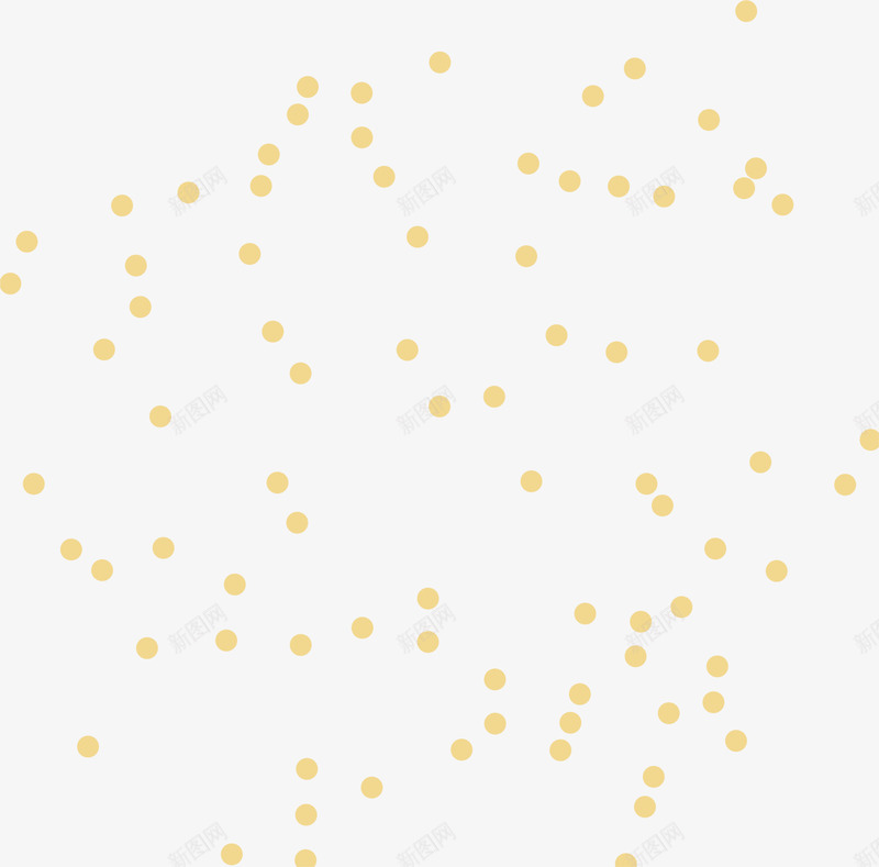 黄色圆点背景png免抠素材_新图网 https://ixintu.com 圆点背景 清新圆点 漂浮圆圈 简约背景 边框纹理 黄色圆点