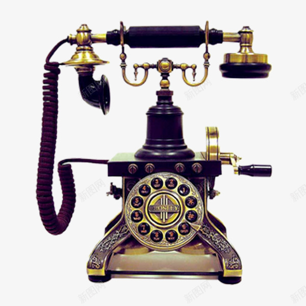 复古怀旧电话机png免抠素材_新图网 https://ixintu.com 古代电话 图片 复古 怀旧 电话机