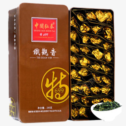 铁筷子包装绿茶铁南音包装高清图片