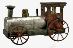 工业时代复古摆件蒸汽车高清图片