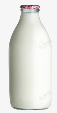 牛奶png免抠素材_新图网 https://ixintu.com 包装设计 瓶子 纯色