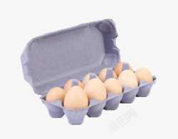 纸桨鸡蛋盒素材