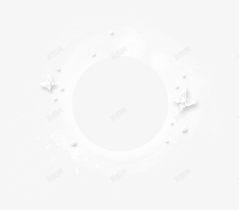 梦幻蝴蝶png免抠素材_新图网 https://ixintu.com 梦幻蝴蝶 漂浮蝴蝶 白蝴蝶 纸蝴蝶
