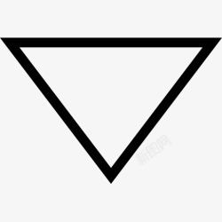 下拉三角下拉三角形箭头图标高清图片