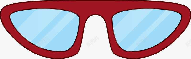 超人样式儿童眼镜矢量图eps免抠素材_新图网 https://ixintu.com 儿童 儿童眼镜 扁平时尚眼镜 扁平风格 眼镜 矢量眼镜 超人样式 矢量图