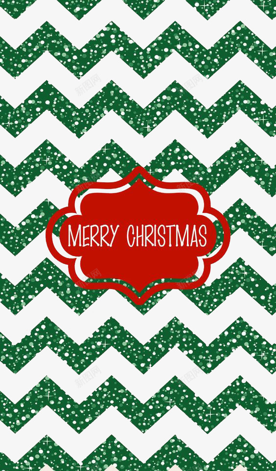 绿色折线红色圣诞节背景png免抠素材_新图网 https://ixintu.com 圆点 圣诞节 白色 背景 贺卡