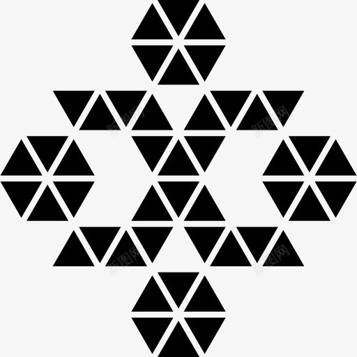 多边形的装饰图标png_新图网 https://ixintu.com 三角形 多边形 小三角形 形状 点缀 装饰 装饰品