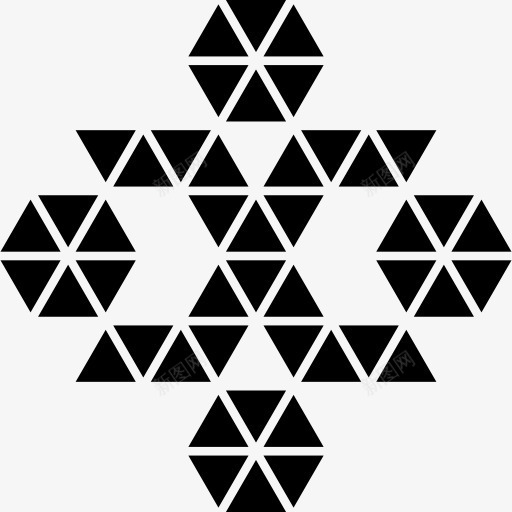 多边形的装饰图标png_新图网 https://ixintu.com 三角形 多边形 小三角形 形状 点缀 装饰 装饰品