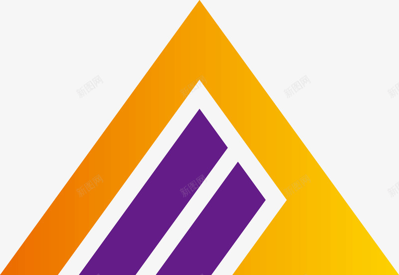 三角形商务矢量图图标ai_新图网 https://ixintu.com logo设计 netLOGO 三角形 创意 商务 矢量图