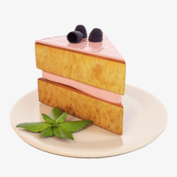 黄油蛋糕法式甜品高清图片