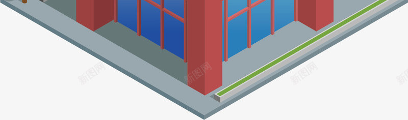 个性楼房png免抠素材_新图网 https://ixintu.com 住房 小高层住宅 小高层住宅平面图 设计 高层住宅 高层住宅效果图