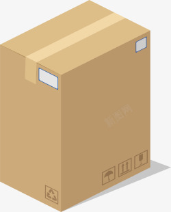 包装盒标识软件包装盒卡纸瓦楞纸包装盒高清图片