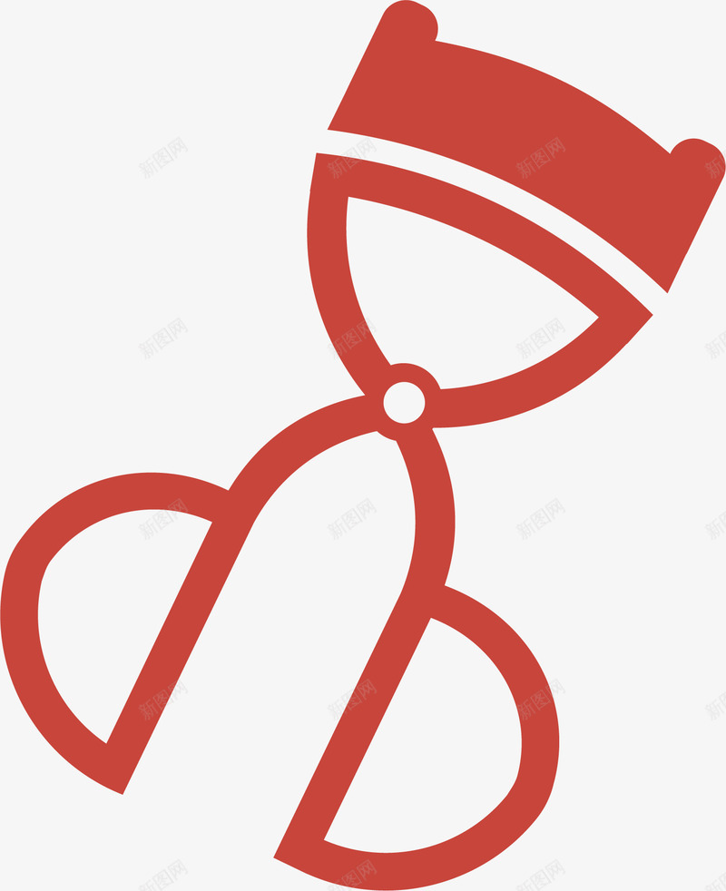 红色的彩妆美丽图标矢量图ai_新图网 https://ixintu.com 化妆品图标 卡通 图标设计 彩妆图标 彩妆图标手绘 彩妆美丽图标 红色 矢量图