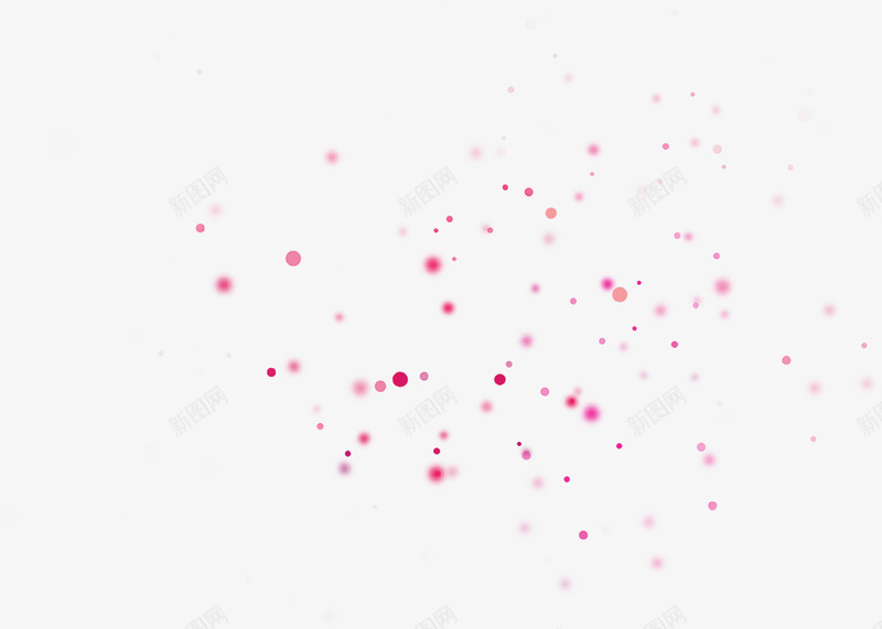 红点装饰漂浮元素png免抠素材_新图网 https://ixintu.com 圆点 漂浮元素 红点