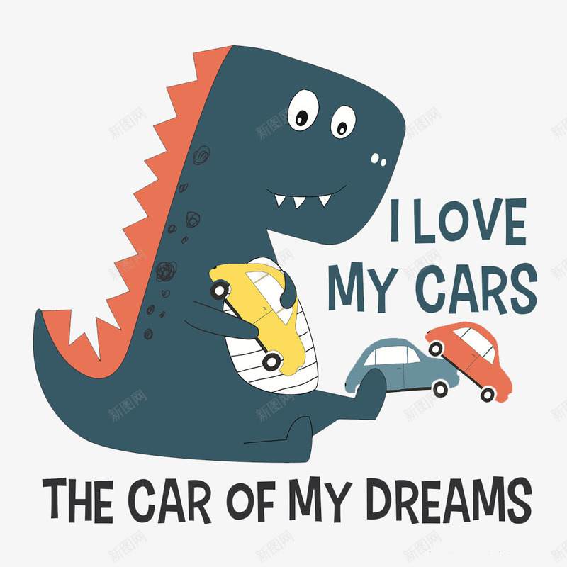 我的汽车梦png免抠素材_新图网 https://ixintu.com 卡通 商务 壁纸 字母 封面 小汽车 插图 鳄鱼