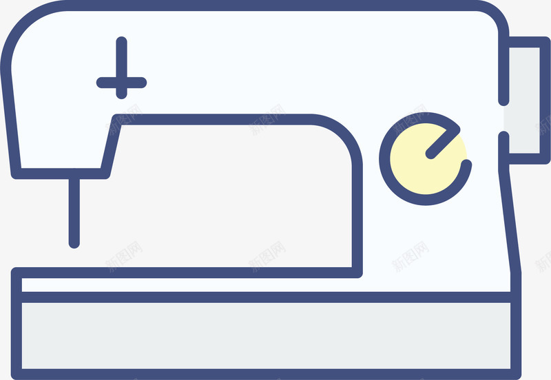 卡通简约缝纫工具标志装饰海报设png免抠素材_新图网 https://ixintu.com 包装设计 卡通手工艺工具 卡通简约缝纫工具标志装饰海报设计免费下载 卡通缝纫标志 标识贴贴纸 海报设计 缝纫工具 缝纫机