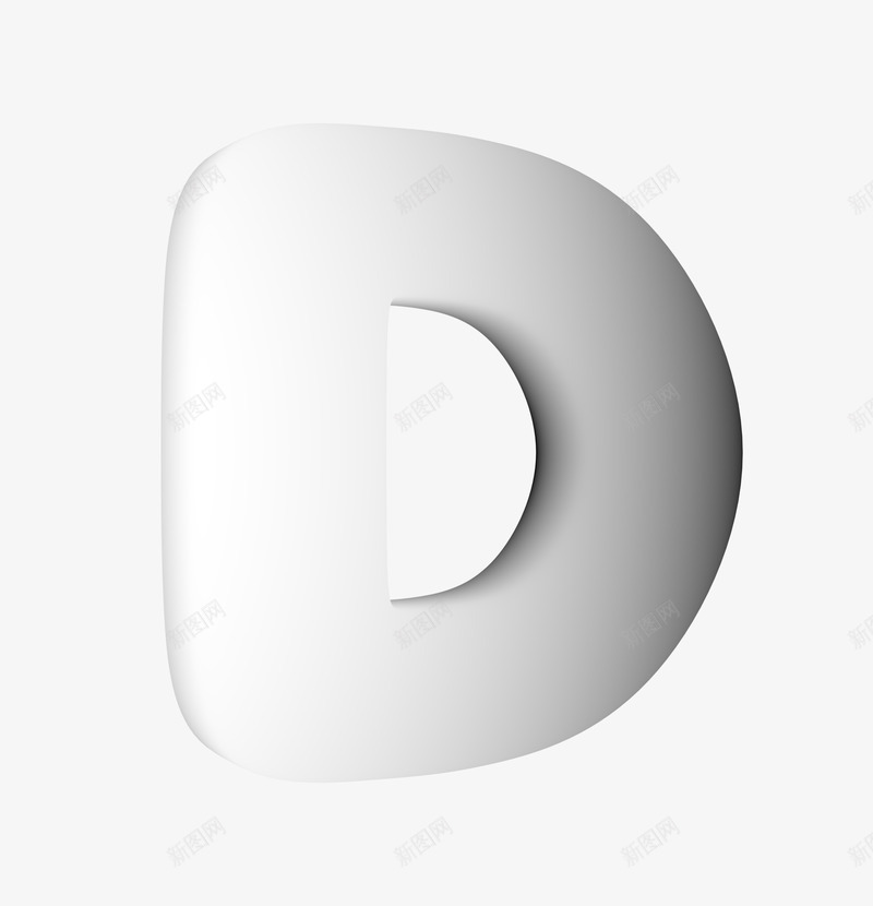 白色立体字母Dpng免抠素材_新图网 https://ixintu.com D 创意 字母 彩绘 水墨 白色的 立体悬浮 英文