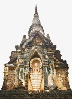 寺庙佛像泰国复古石像高清图片