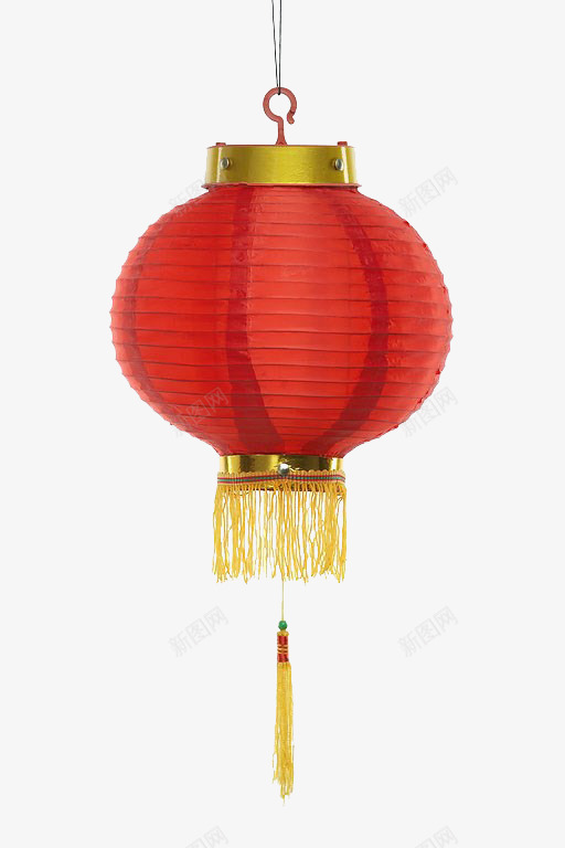 红色灯笼png免抠素材_新图网 https://ixintu.com 产品实物 传统 古典 喜庆
