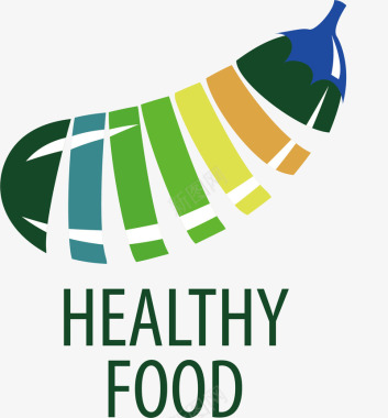 茄子中式餐饮logo矢量图图标图标