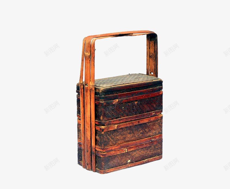 中式旧食盒png免抠素材_新图网 https://ixintu.com 中式 古代 复古 怀旧 旧时光 食盒
