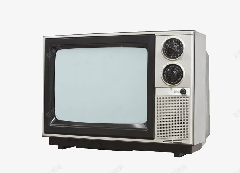 白色旧电视机png免抠素材_新图网 https://ixintu.com 复古 怀旧 旧时光 电视机 白色