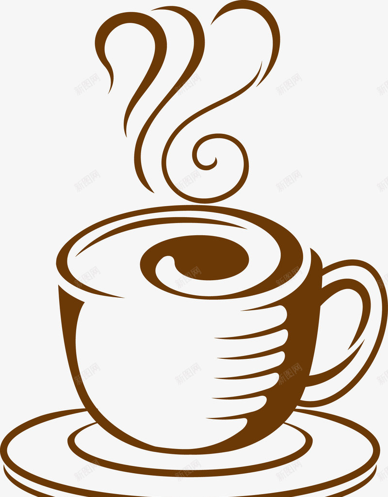 卡通热咖啡杯子图png免抠素材_新图网 https://ixintu.com 中式窗纹 卡通杯子 可爱 咖啡 咖啡杯 咖啡香气 手绘 杯子 热气 饮料 香喷喷咖啡 香气