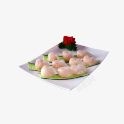 美味水晶虾饺实物大个水晶虾饺高清图片