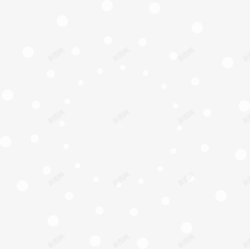 白色圆点烟花png免抠素材_新图网 https://ixintu.com 白色烟花 节日烟花 边框纹理