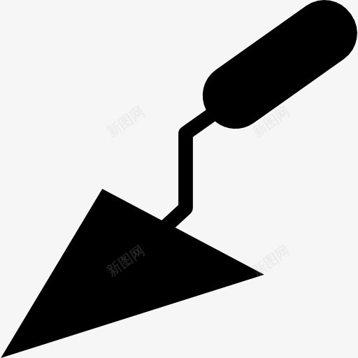 三角形的小铲子工具建设图标png_新图网 https://ixintu.com 三角形 工具 工具和用具 建筑 建筑行业 材料 铲 铲子