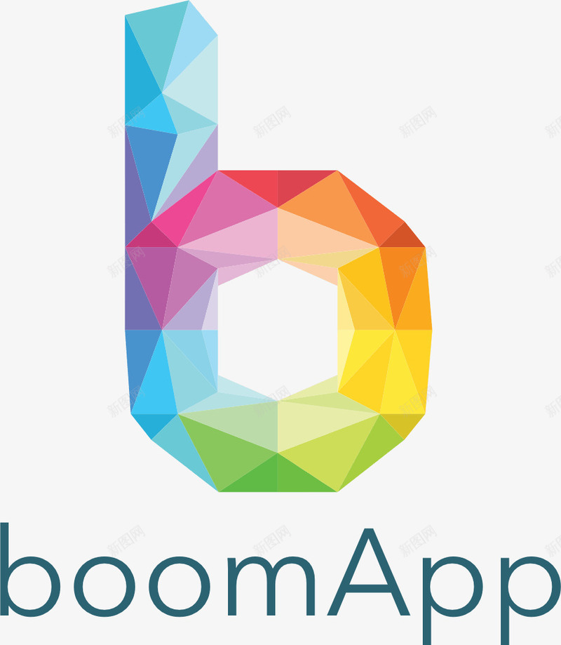 boomApplogo图标png_新图网 https://ixintu.com B vertical 三角形 英文