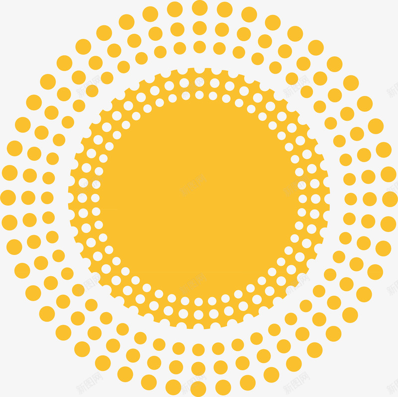 点状太阳png免抠素材_新图网 https://ixintu.com 圆点 太阳 手绘简笔画太阳 朝阳 简笔画 简笔画太阳 简笔画太阳光