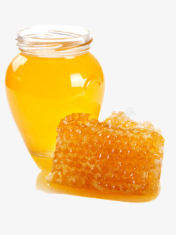 新鲜蜂蜜素材