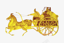 中国传统马车古代的马车高清图片