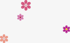 手绘彩色化妆品花朵装饰png免抠素材_新图网 https://ixintu.com 化妆品 彩色 花朵 装饰
