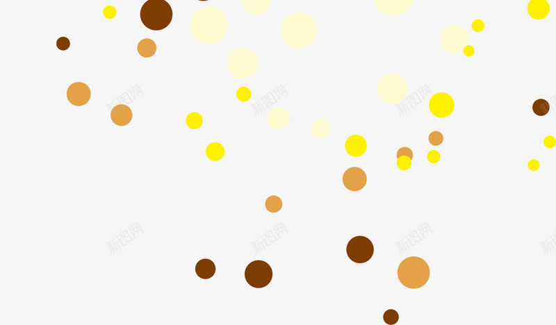 黄色漂浮圆圈png免抠素材_新图网 https://ixintu.com 圆圈图案 斑斓花纹 斑点图案 清新纹理 漂浮圆点 黄色圆圈