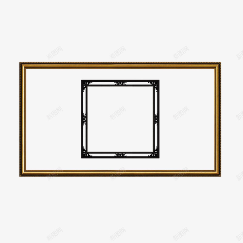 矩形边框psd免抠素材_新图网 https://ixintu.com 全实木框架 卡通 实木框架 实木框架包装 实木框架小 沙发实木框架 边条