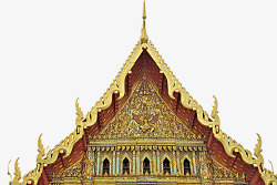 金色屋顶泰国屋顶高清图片
