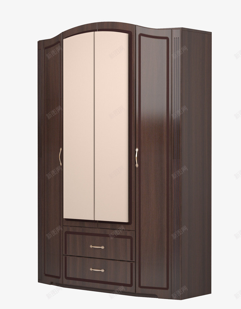 室内衣柜png免抠素材_新图网 https://ixintu.com 家具 家私 效果图 木柜 设计图